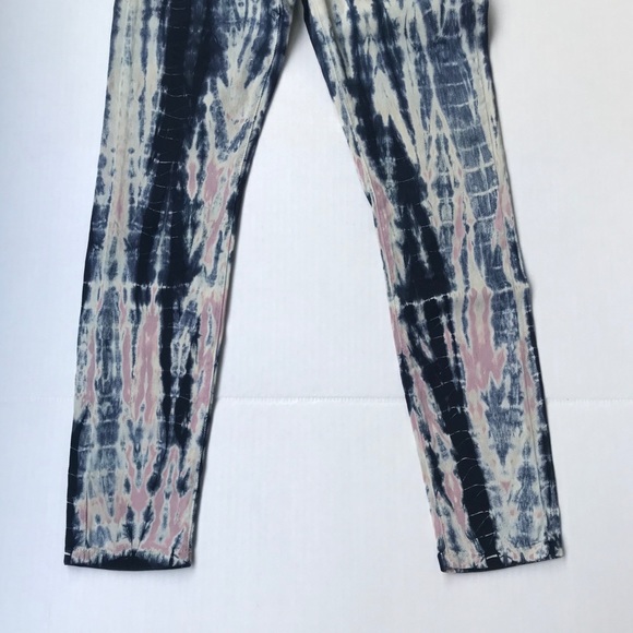 GUESS BRITTNEY ANKLE SKINNY TIE-DYE JEANS SIZE 26 - Picture 3 of 7